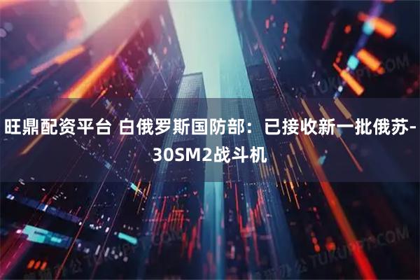 旺鼎配资平台 白俄罗斯国防部：已接收新一批俄苏-30SM2战斗机